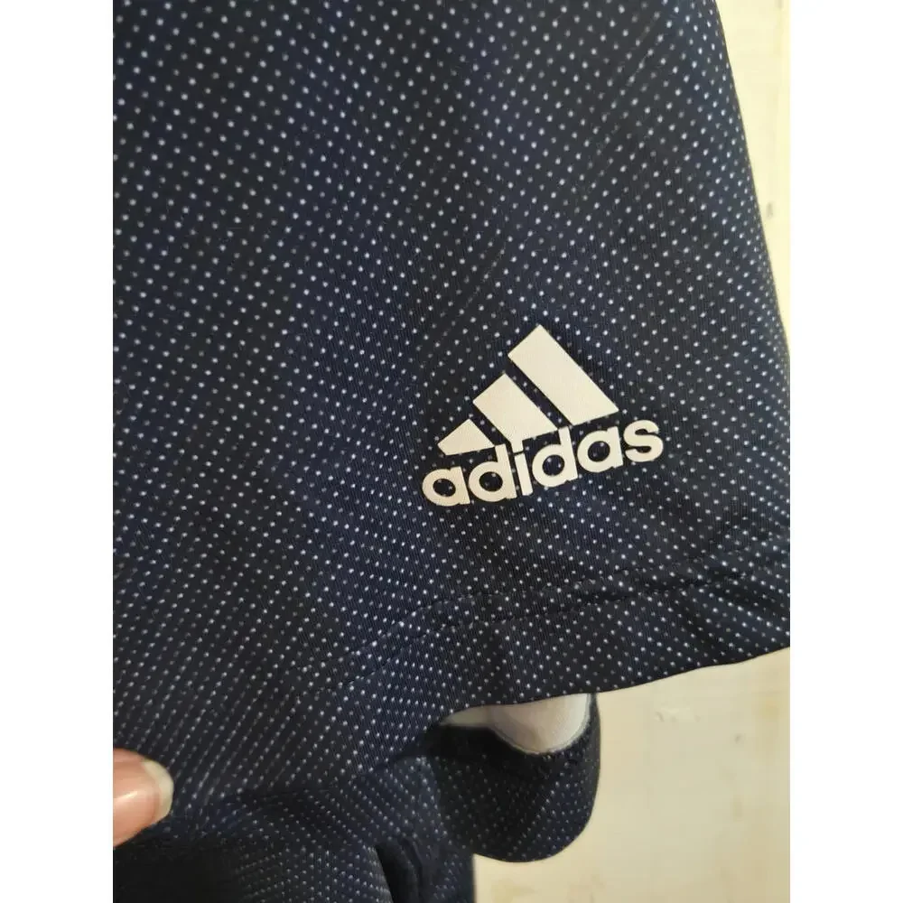 Adidas Men's Navy Blue Polo Shirt Size 2XL